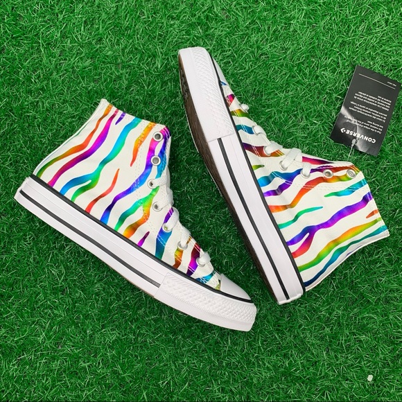 Converse All Star Chuck Taylor Rainbow Ctas Hi - Picture 4 of 5